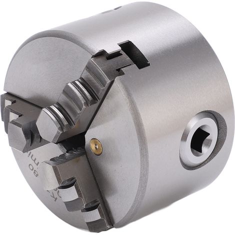 Mandrin de tour autocentrant à 3 mors SANOU K11-80 de 80 mm de diamètre