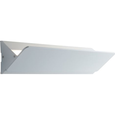 "Applique LED AILERON 10W in alluminio bianco con diffusore orientabile" (1/2)