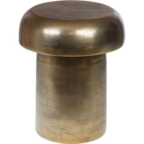 Amadeus - Bout de canapé champignon en aluminium H45 cm Carmen