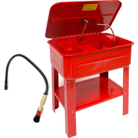 Teilewaschgerät Teilereiniger Teilereinigungsgerät 80 Liter + Reinigungspinsel (1/5)