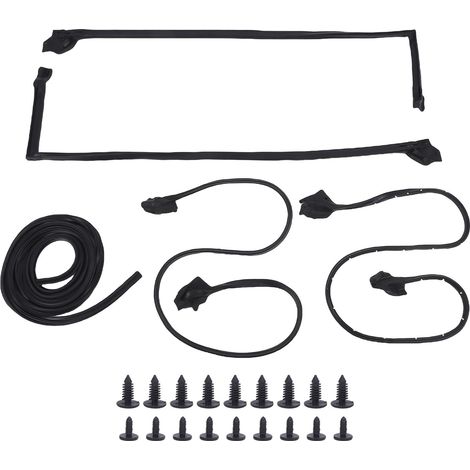 Kit de joints de porte et de coffre de toit en 5 pièces, joint de remplacement RR7002 pour tous les types de carrosserie Firebird 1970-1981 (1/5)