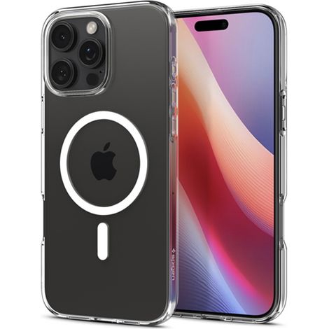 Custodia Spigen Liquid Crystal Mag MagSafe per iPhone 16 Pro Max (Trasparente) (1/5)