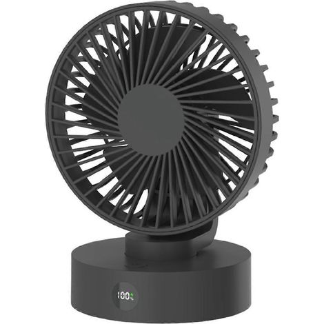 Neu für den Sommer: Verstellbarer, kompakter, tragbarer Tischventilator mit USB-C-Anschluss (1/5)