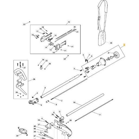 SUPPORTO TRASMISSIONE ORIGINALE STIGA - 118802062/0