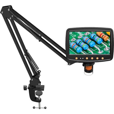 Support de bras flexible pour microscope RIEVBCAU, support métallique réglable (1/4)