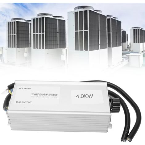 Drehzahlregler für einen stufenlos regelbaren 4-kW-Drehstrom-Lüftermotor (380 V AC) (1/5)