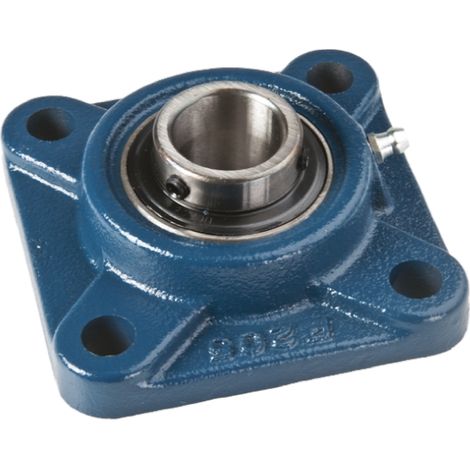 Roulement RS PRO, diam int 17mm, 4 trous de fixations en Fonte ( Prix pour 1 )