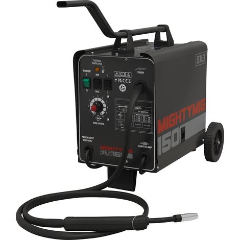 Sealey MIGHTYMIG150 Professional Gas/Gasless MIG Welder 150A 230V
