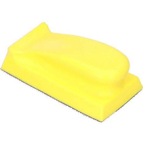 Bloc de ponçage manuel - Toivize - 135x70mm - Mousse PU adhésive pour finition bois et peinture (1/5)