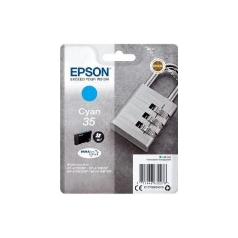 Epson Padlock Singlepack Cyan 35 DURABrite Ultra Ink (1/4)