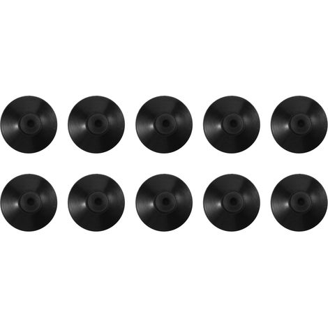 10 X Caoutchouc Noir 27Mm Ventouse Clip pour Pompe D'Aquarium (1/5)