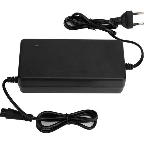Chargeur Secteur EU 54.6V 2A pour Batterie Lithium 3‑Pins 12mm, Entrée 100‑240V (1/5)