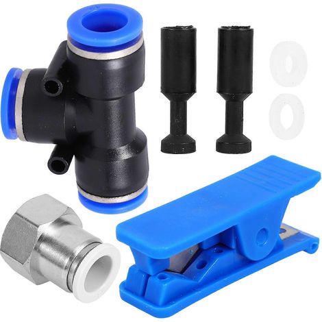 Raccord coudé pour systèmes d'humidification, couleurs assorties, arrosage automatique, 1 jeu (1/5)