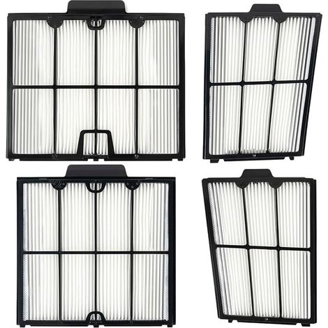 Lot de 4 filtres pour nettoyeur de piscine – Accessoire pour robot Dolphin S200, Proteus DX4, Active 20, M600 – Tissu plissé épais (1/5)