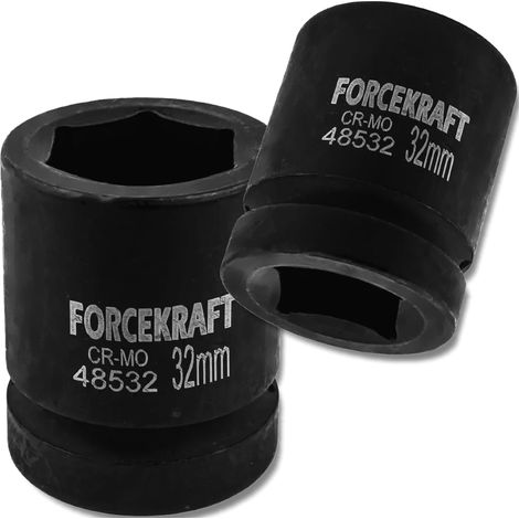 Bussola a impatto FORCEKRAFT da 1" 32 mm a 6 punte