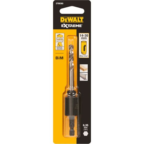 Adaptateur standard DEWALT 6.35mm, 14-30mm (1/3)