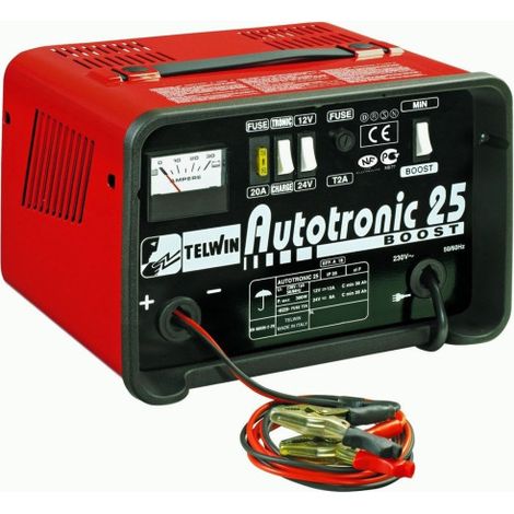 Telwin Autotronic 25 Boost Battery Charger 12/24v Code 807540