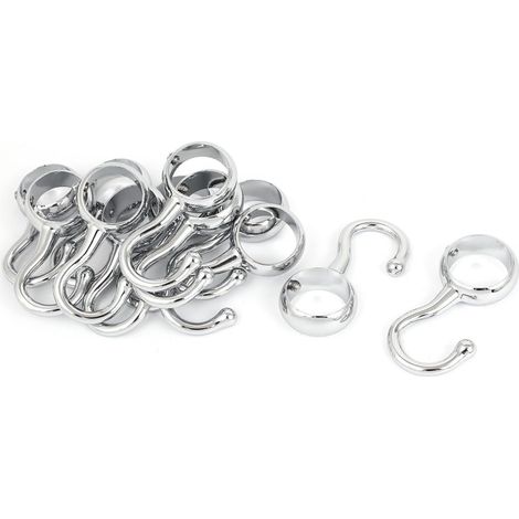 Crochets de support pour levier vêtements en tuyau 25 mm diamètre, 12 pièces (ad7f406cab80556198a538