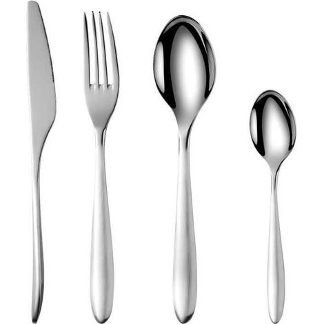 Arthur Martin AM0211 Set di Posate Grigio 24 Pezzi (1/3)