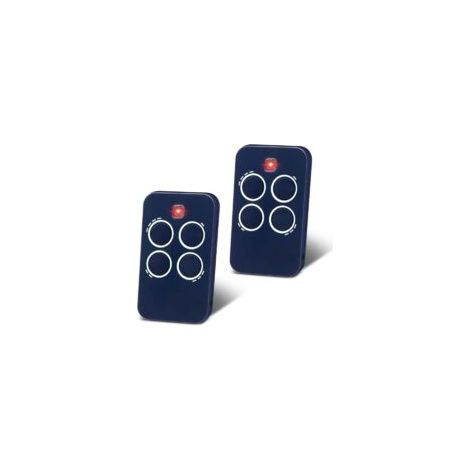 Telecomando a 433 MHz per porte da garage compatibile con Genius, confezione da 2 telecomandi per Echo TX4 433 RC, Echo TX2 433 RC, 4 canali