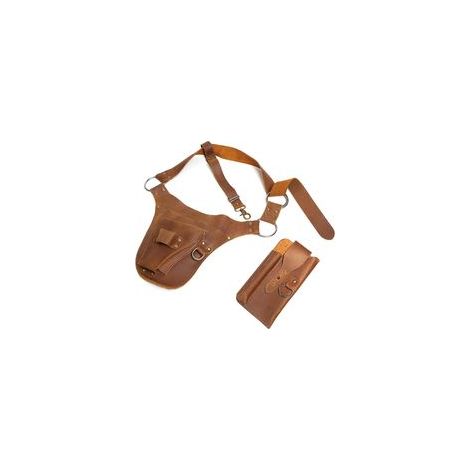 Ceinture à outils de jardin en cuir véritable pour hommes femmes pochette de ganening fleuriste organisateur sac de jardinier