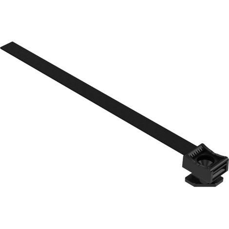 [NEUWERTIG] B-Ware Hebotec Klettbandsockel Halterung Kabelbefestigung Polyamid Kbs B10 M 10 Stück