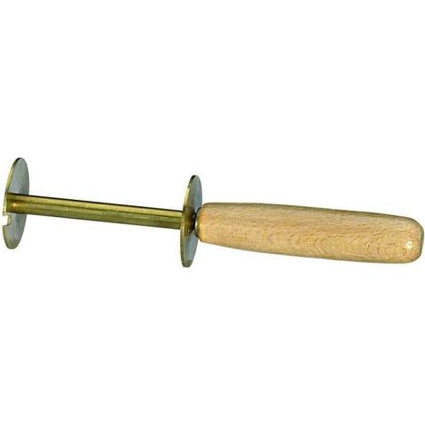 FREUND Messing-Schnurrolle 02950000 Rinnenschnurabroller