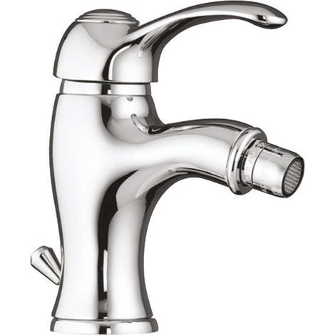 Sapho Kirké - Miscelatore verticale per bidet, con sistema di scarico, cromo KI03C