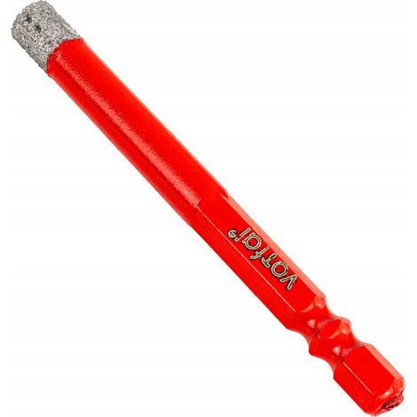 Corona da trapano diamantata per gres e piastrelle ceramiche HEX 8 mm (1/5)