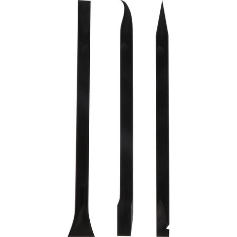 Bâtonnet Antistatique à Double Tête Lot de 3 Pièces en Plastique Noir, Levier Haute Résistance pour Démontage de Téléphone et Tablette (1/5)