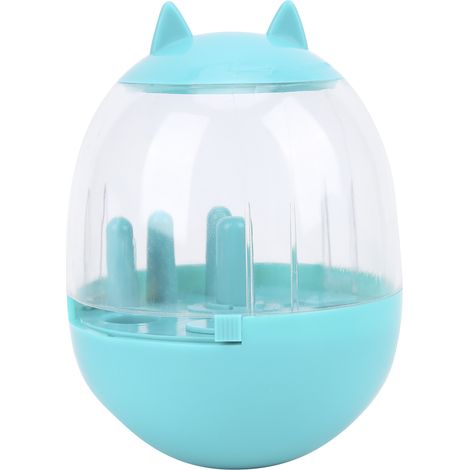 1 Distributeur de croquettes interactif, plastique, 11,5 x 11,5 cm, pour chiens et chats (1/5)