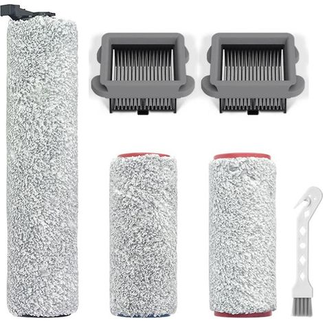 Accessoire de rechange pour brosse rotative et filtre HEPA lavable pour aspirateur-laveuse de sols sans fil U10 (1/5)
