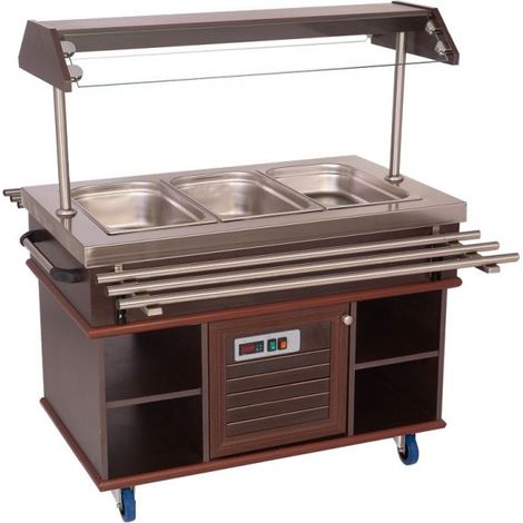 Buffet chaud GN 3/1 (1/4)