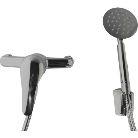 Mitigeur douche mono commande, complet de douchette (1/3)