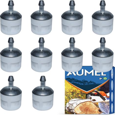 10 Pièces Filtre à Carburant pour STIHL HS45 HS56 HS80 HS81 HS82 HS85 HS86 Taille-Haies, Kit de Filtre à Carburant AUMEL Pièces de Rechange Accessoires Filtre à Carburant (1/5)