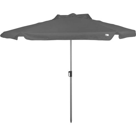 Aktive Sechseckiger Sonnenschirm Anthrazit 230 cm Garten
