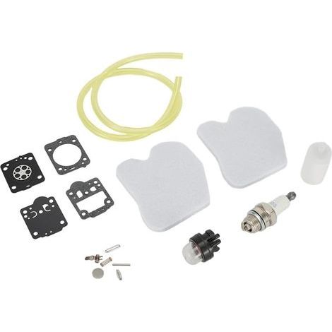Filtre à air et kit carburateur, pour tronçonneuse McCulloch CS340 CS380 avec filtre à carburant et kit de carburateur de ligne (1/5)