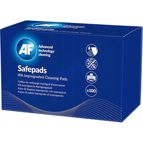 Toallitas de limpieza af afasro09833 alcohol 99,7% 100 uds (1/3)