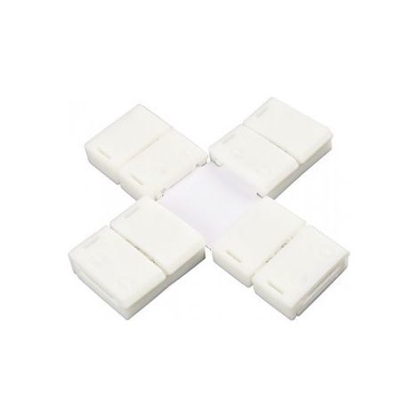 CLICK-8X: 8-mm-Vierfach-X-Stecker ohne Kabel