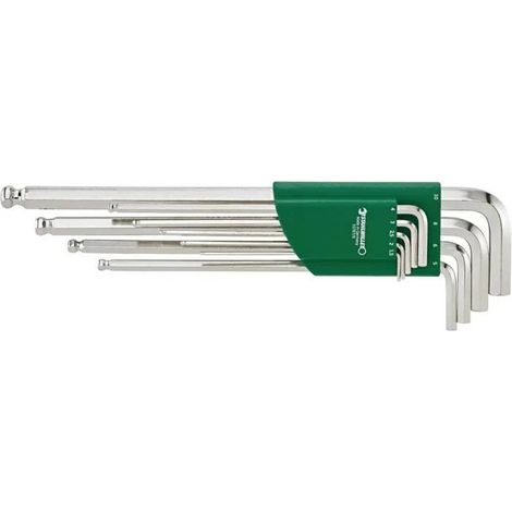 Sourcing Juego de destornilladores angulados inox 9 piezas (1/2)
