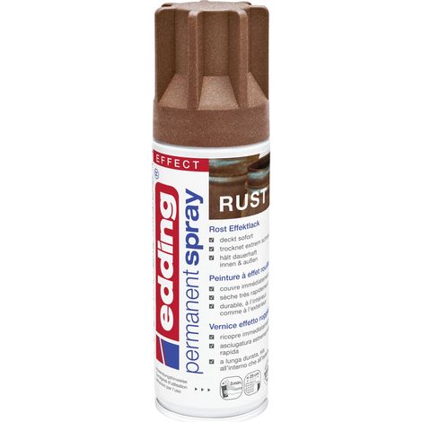 Edding 5200 Permanentspray 200 ml Rost Effekt Sprühlacke