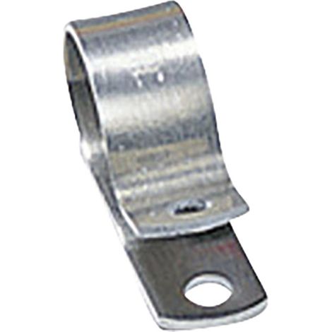HellermannTyton ALU4-ALU-NA-C1 Befestigungsschelle schraubbar 211-10040 Bündel-Ø-Bereich 6.40 mm (ma