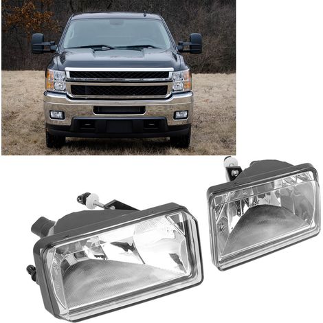 Ein Paar Nebelscheinwerfer passend für Chevy Silverado 1500, 2500 und 3500 (Modelle 2007-2013). (1/5)