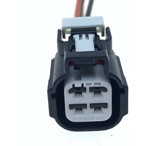 6189-7600/7599 is a male/female terminal block for automotive connectors and wiring harnesses - single plug.