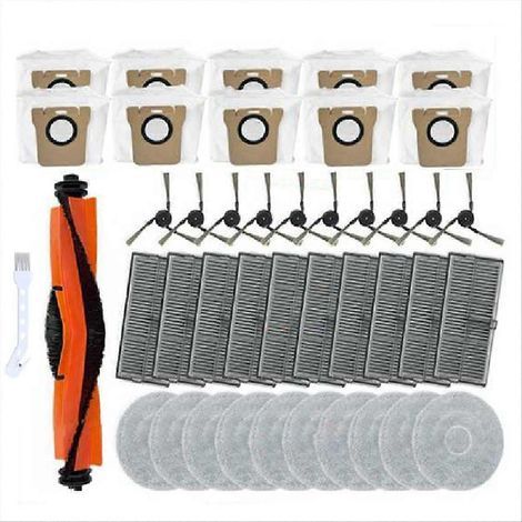 Für M40 D110CN für Tricut Handstaubsauger, Handwalze, Seitenbürste, HEPA-Filter, Wischmopp, Staubbeutel-Set (1/5)