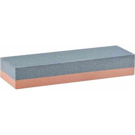 Esschert Design – Pierre à aiguiser corindon 2 faces – Granulométrie 180/280 – Pour affûtage précis de couteaux et outils de jardin