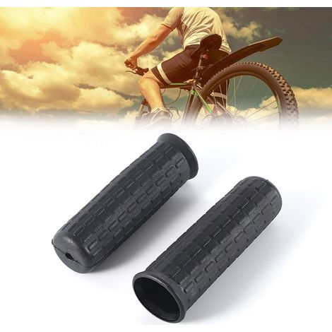 Poignées De Rechange Universelles en Caoutchouc pour Brouette, 2PCS Poignées Antidérapantes pour Brouette/Vélo, Diamètre Intérieur 30 Mm, Poignée en Caoutchouc Souple Remplacement (1/5)