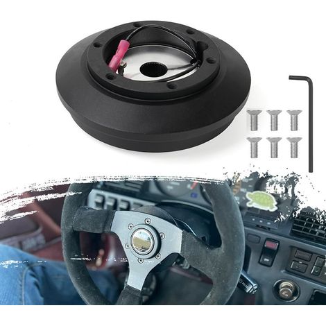 Automotive aftermarket steering wheel adapter for Toyota Lexus steering wheel base 121H (1/5)