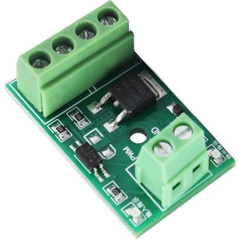 Carte de commande de transistor FET à transistor MOS haute puissance avec isolation par optocoupleur et commutation électronique PWM (1/5)