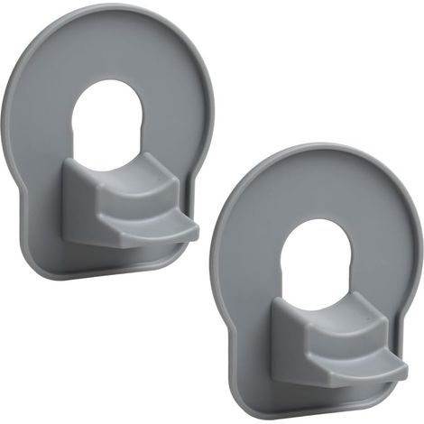 Lot de 2 Supports de Tuyaux de Piscine, Porte de Tuyau d'eau, Outils de Jardin et Accessoires pour Piscine sans Perçage, pour Éviter le Desserrage des Tuyaux des Piscines hors Sol et des (1/5)